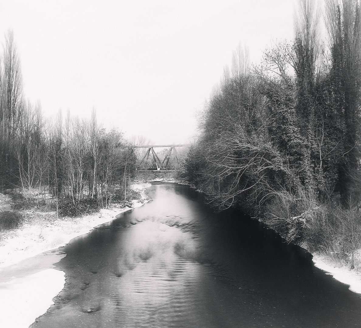 Auf der Rurbrücke