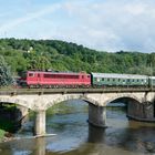 auf der Saalebrücke