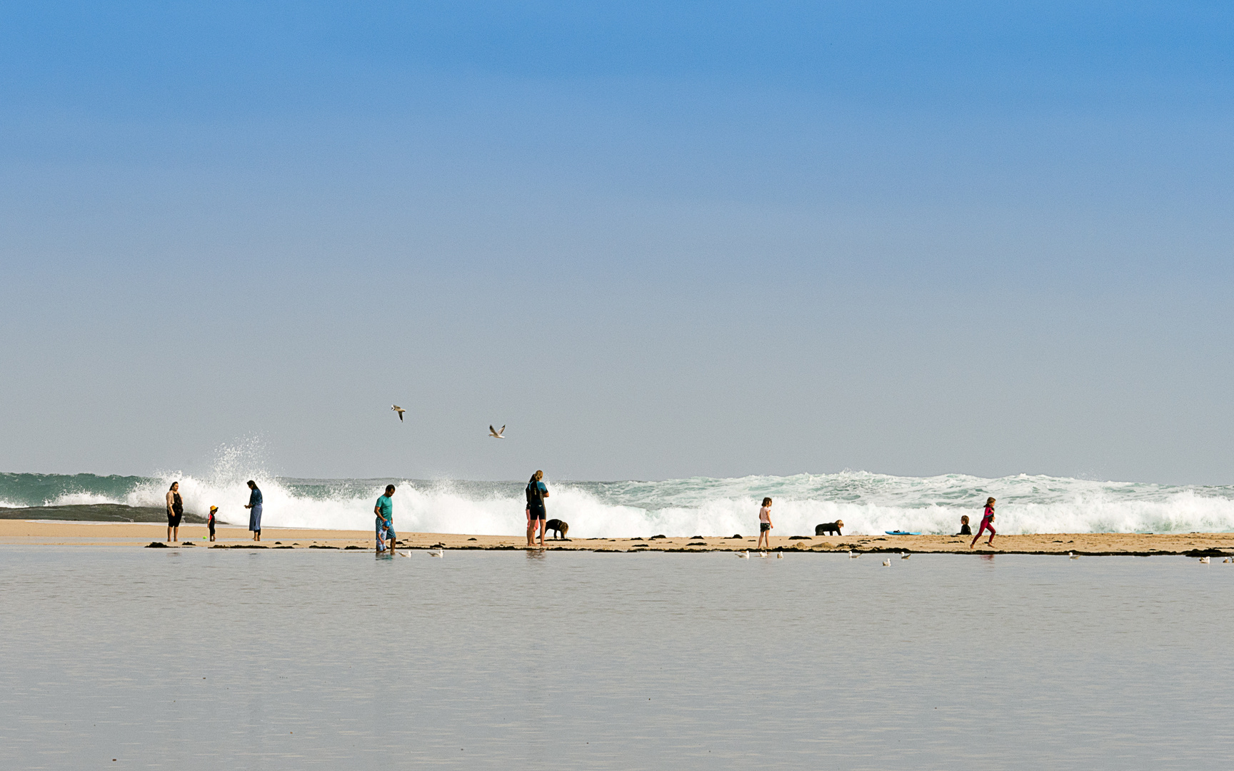 Auf der Sandbank