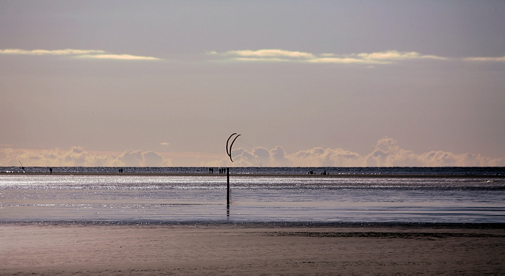 Auf der Sandbank in St. P. Bad