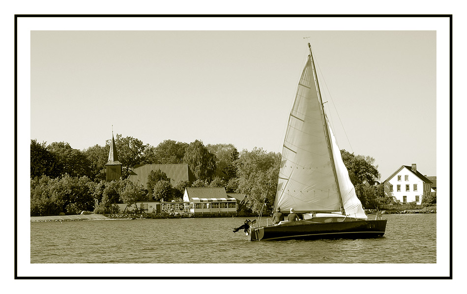 Auf der Schlei..