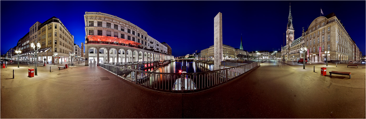 Auf der Schleusenbrücke 360°