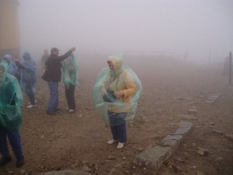 auf der Schneekoppe im Riesengebirge