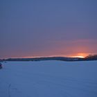 Auf der Schneepiste nach Nidda