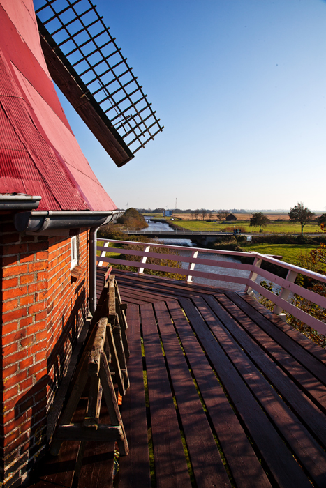 Auf der Schoof´schen Mühle in Greetsiel