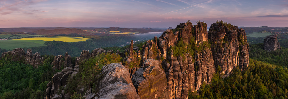 Auf der Schrammsteinaussicht