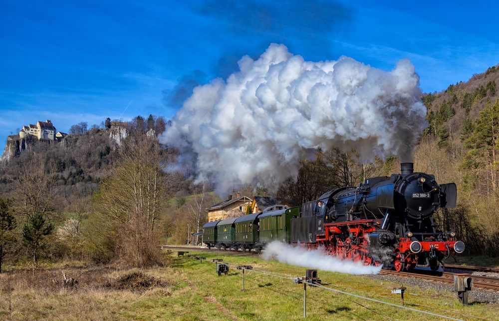 auf der schwäbischa Eisabahn