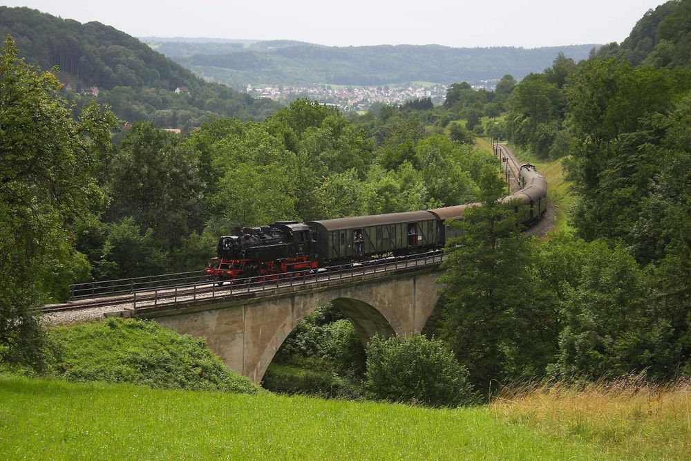 Auf der Schwäbischen Eisenbahn................