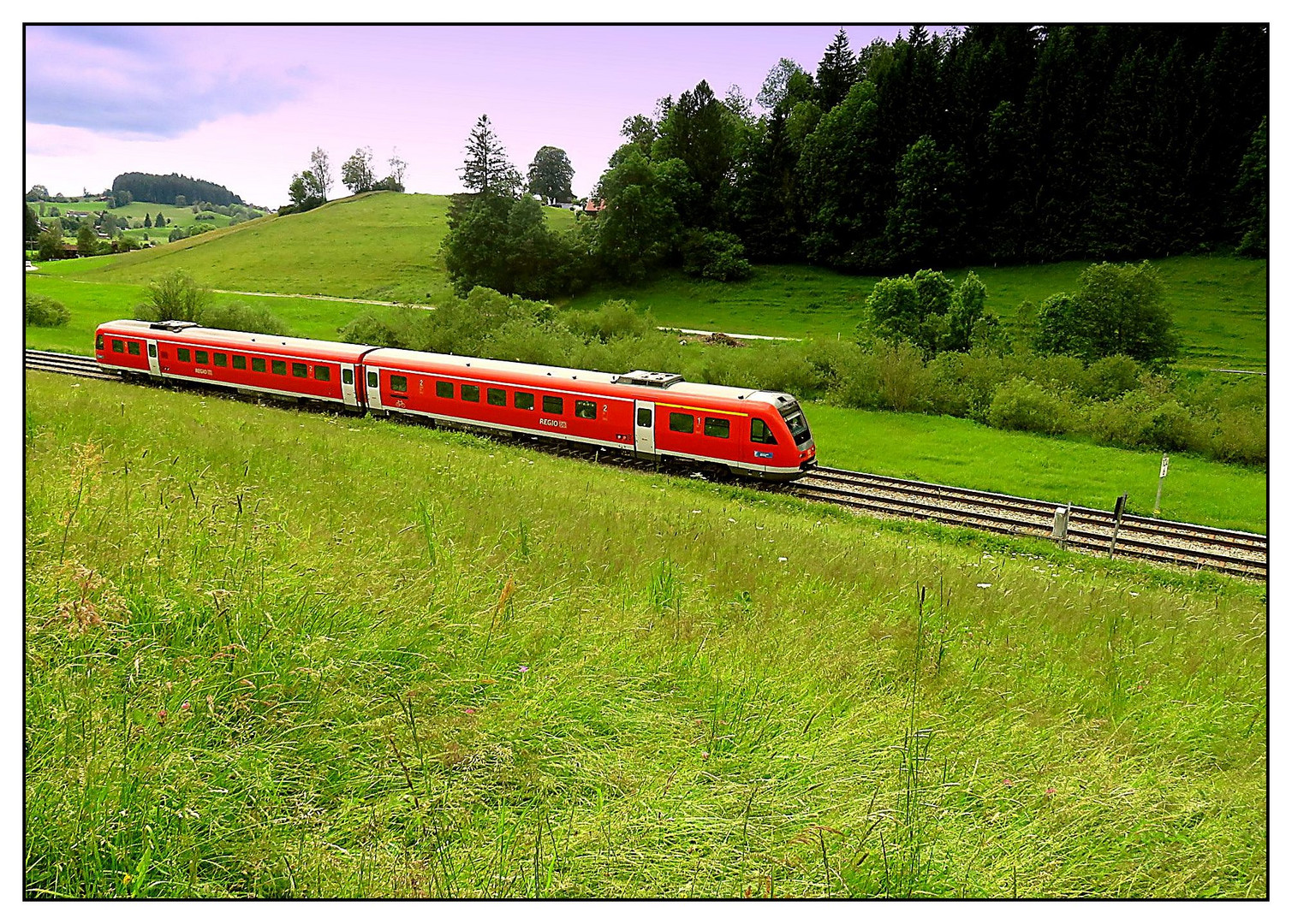 Auf der schwäbsche Eisenbahne