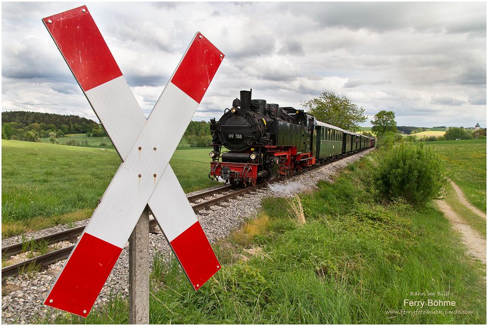 Auf der schwäb'schen Eisenbahn ...