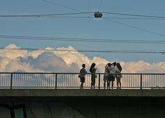 Auf der Schwedenbrücke