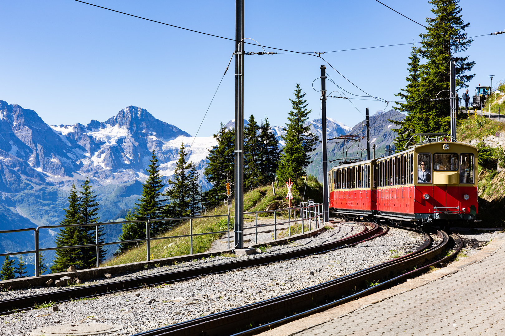 Auf der Schynige Platte angekommen...