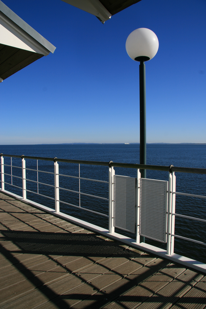 Auf der Seebrücke