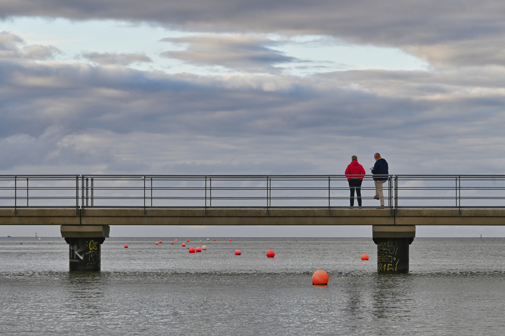 Auf der Seebrücke