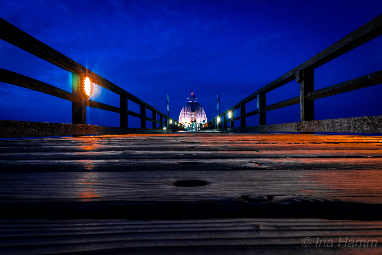 auf der Seebrücke in Sellin