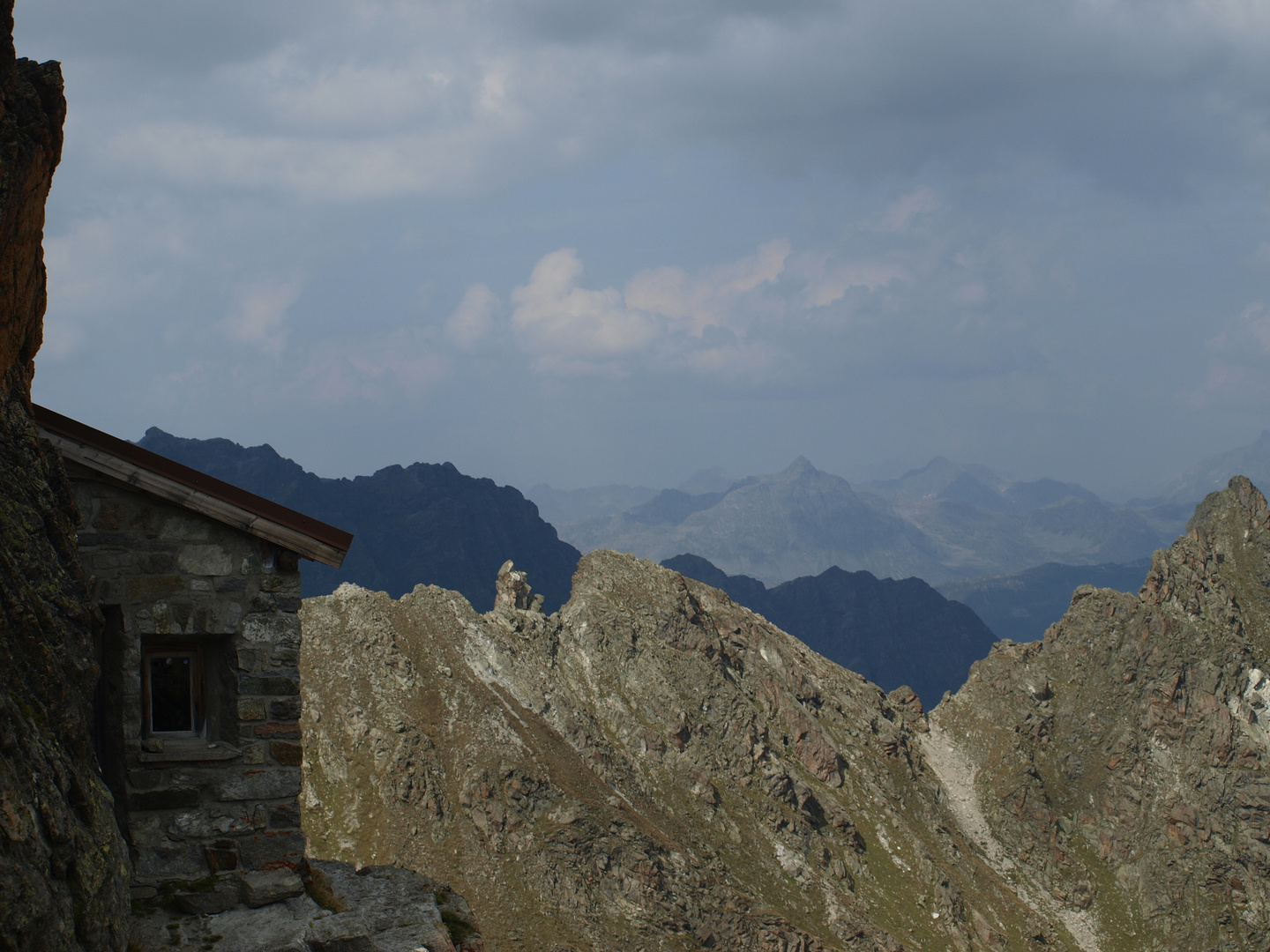 Auf der Seelücke in der Silvretta