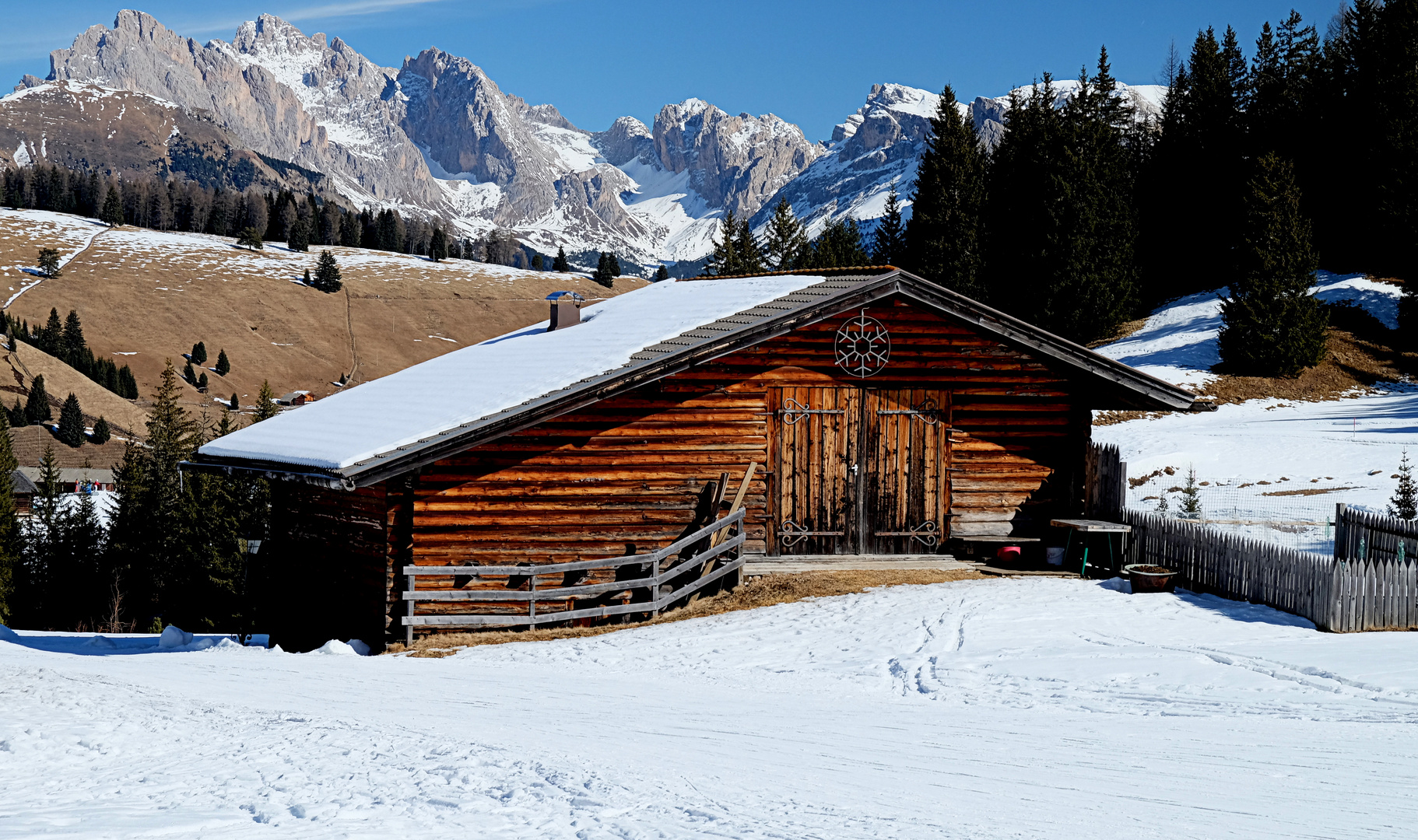 Auf der Seiser Alm