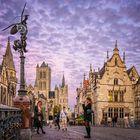 Auf der Sint- Michielsbrug, Gent