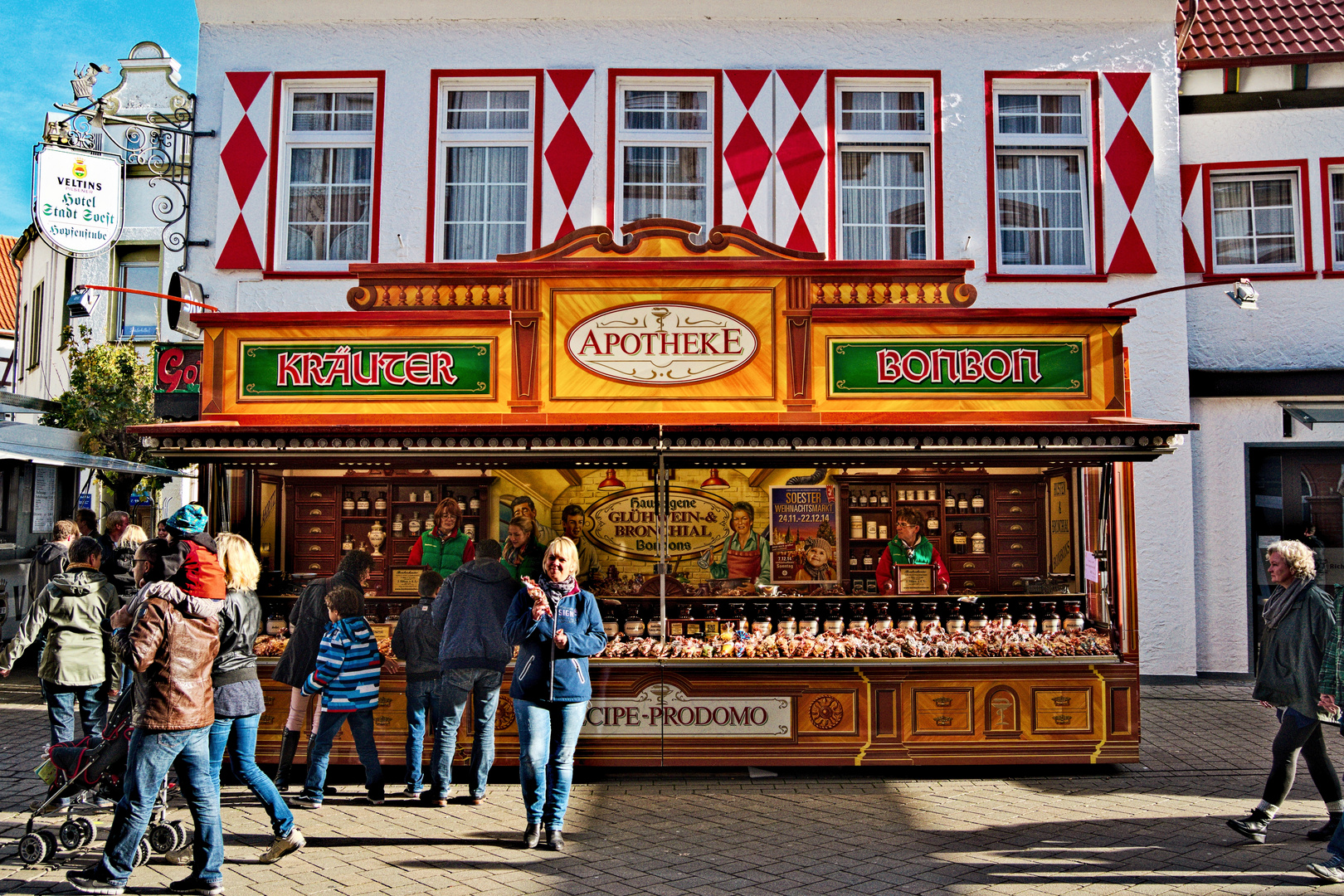 Auf der Soester Allerheiligenkirmes 2014