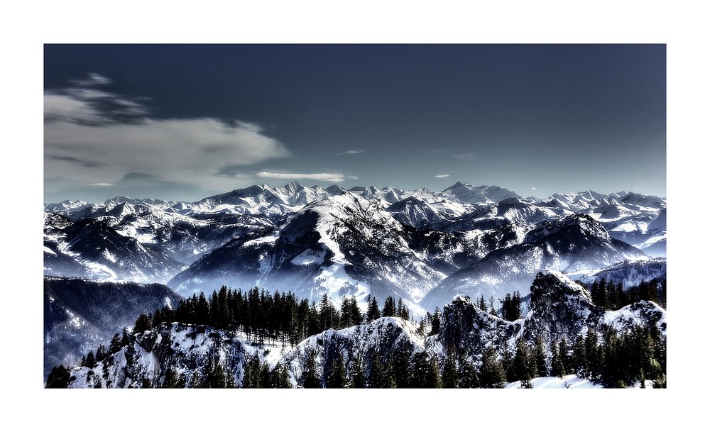 Auf der Sonnenalm "Blick nach Süden" II