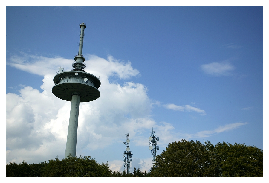 Auf der Spitze des Vulkans - Funkturmskyline