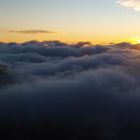 Auf der Spitze des Vulkans Haleakala,Sonnenaufgang