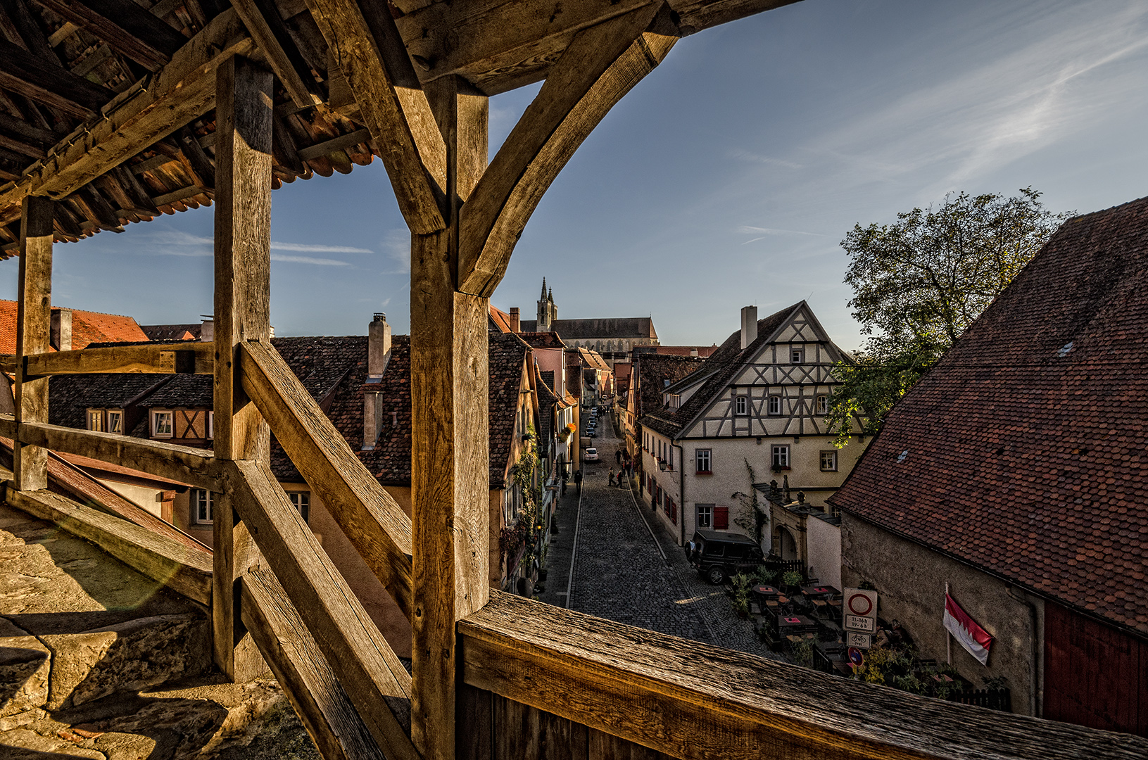 auf der Stadtmauer