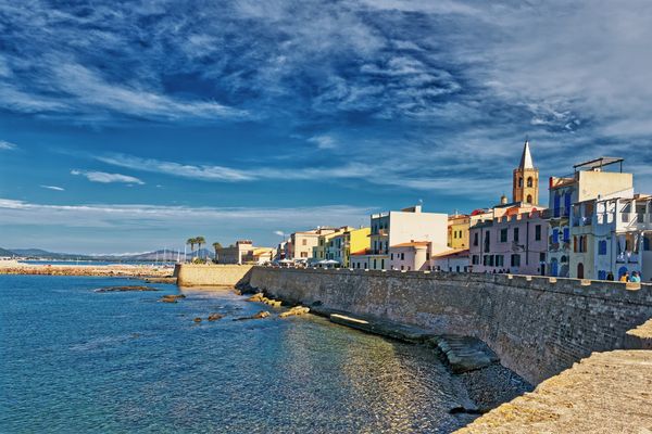 Auf der Stadtmauer...