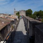 Auf der Stadtmauer von Aigues Mortes