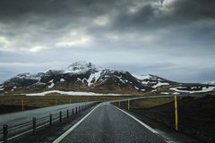 Auf der Staße nach Reykjavík