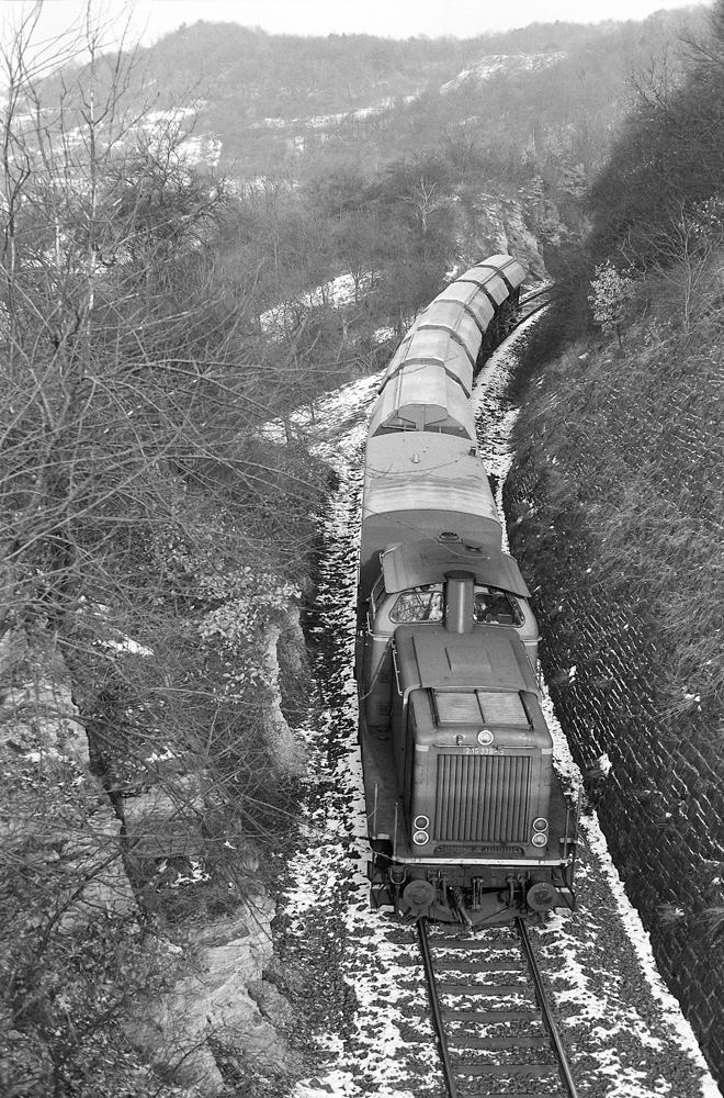 Auf der Steilstrecke zurück ins Rheintal