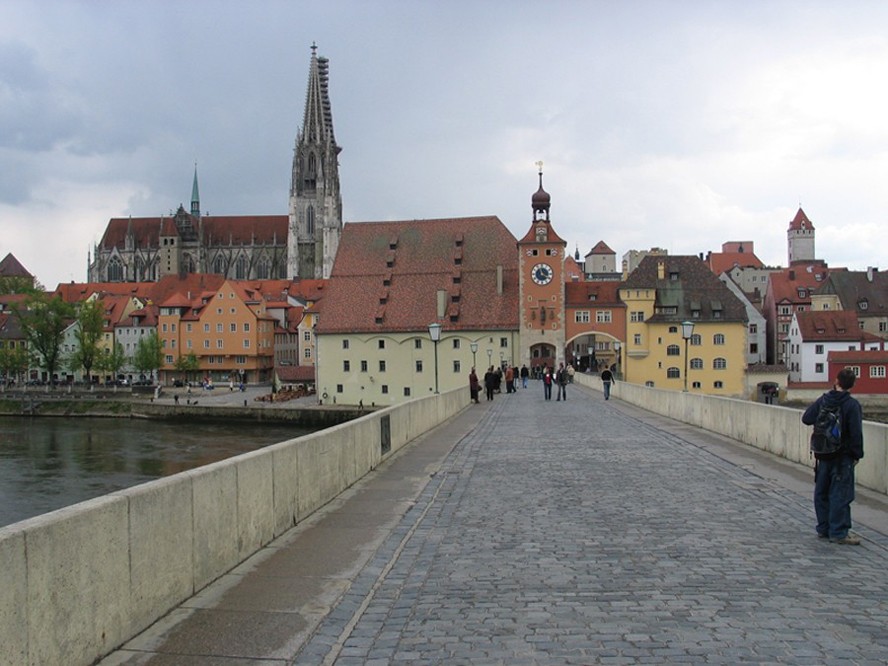 Auf der Steinernen Brücke