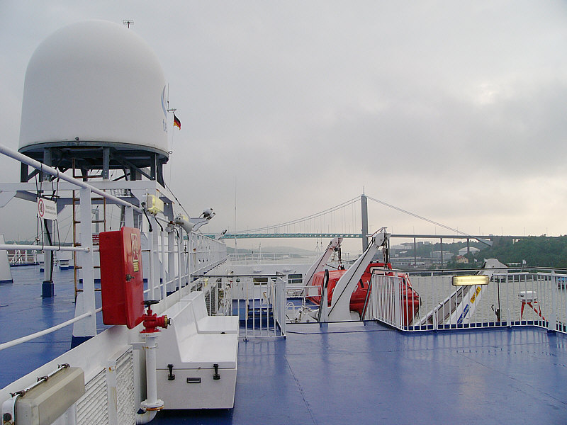 Auf der Stena Scandinavica