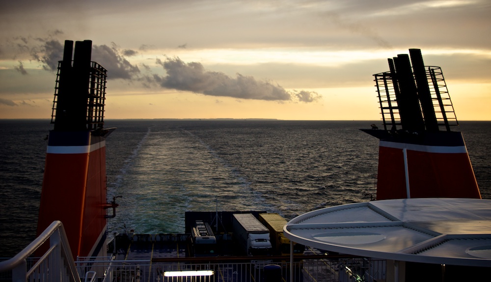 Auf der Stena Scandinavica