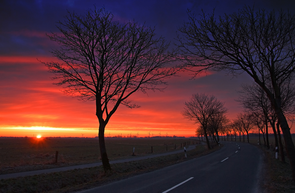 Auf der Straße