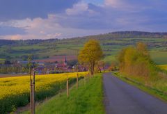 auf der Straße nach Helmershausen