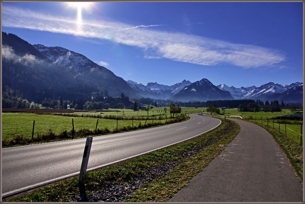Auf der Straße nach Süden Foto & Bild | deutschland, europe, bayern