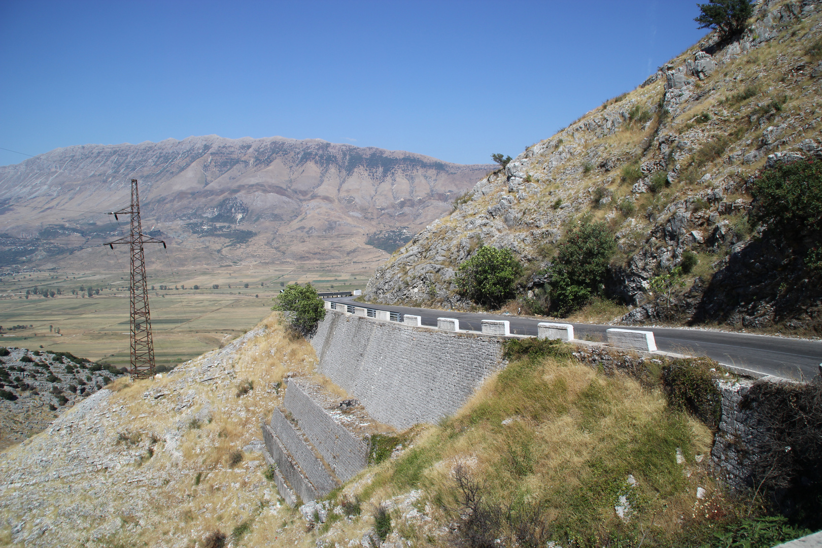 Auf der Straße von Gjirokastra nach Saranda