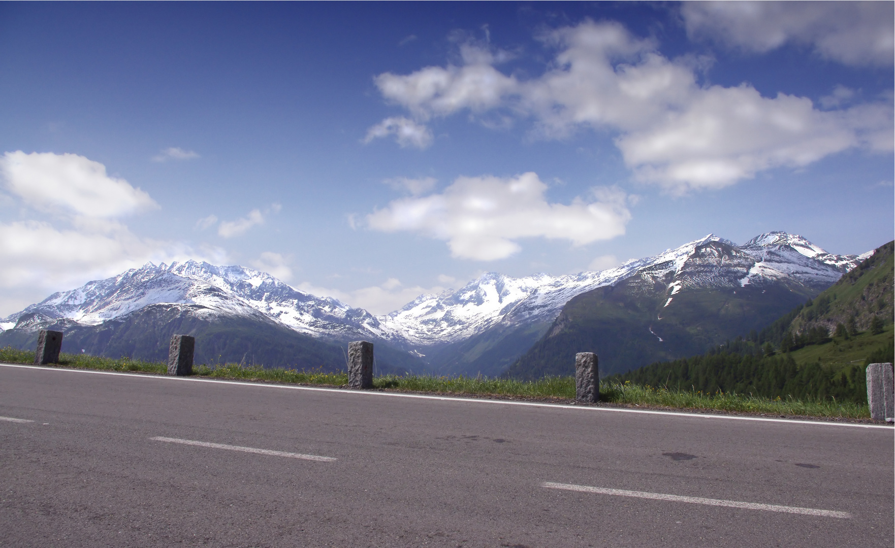 Auf der Straße zum Großglockner