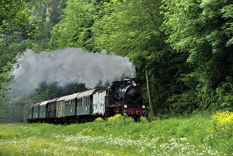 Auf der Strecke Ebermannstadt-Behringersmühle I