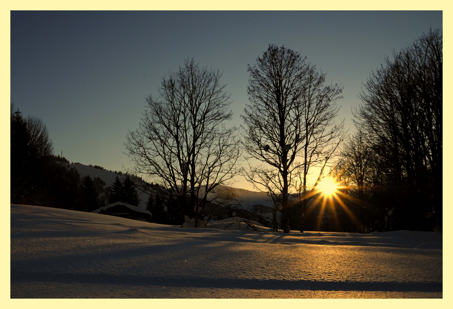 Auf der Suche nach den letzten Sonnenstrahlen