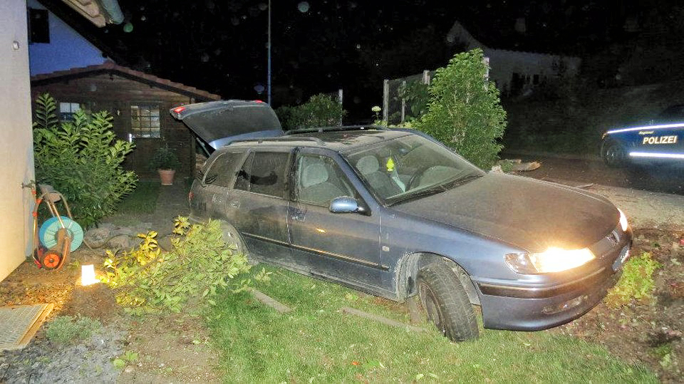 auf der Suche nach einem Parkplatz ...