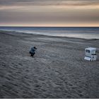 Auf der Suche nach einem Strandkorb