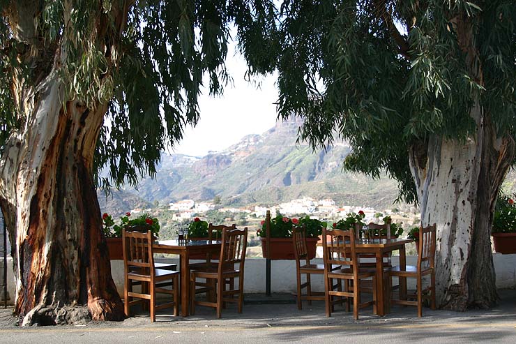 Auf der Terrasse