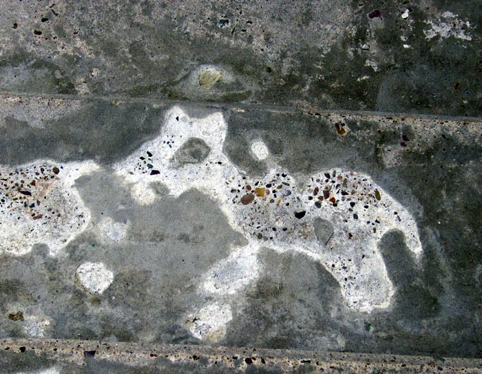 Auf der Treppe zum Deich.