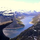 Auf der Trollzunge (Südnorwegen)