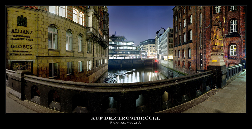 Auf der Trostbrücke