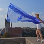 auf der Turmmauer des roten Turmes in Bad Wimpfen 3