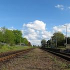 auf der Überquerung beim Bahnhof ... 