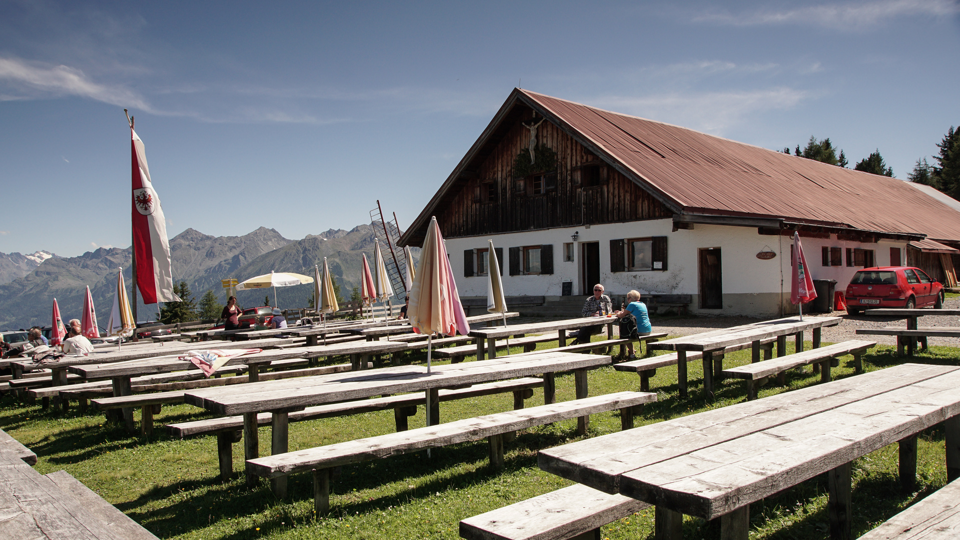 Auf der Veletalm bei Imst in Tirol 2